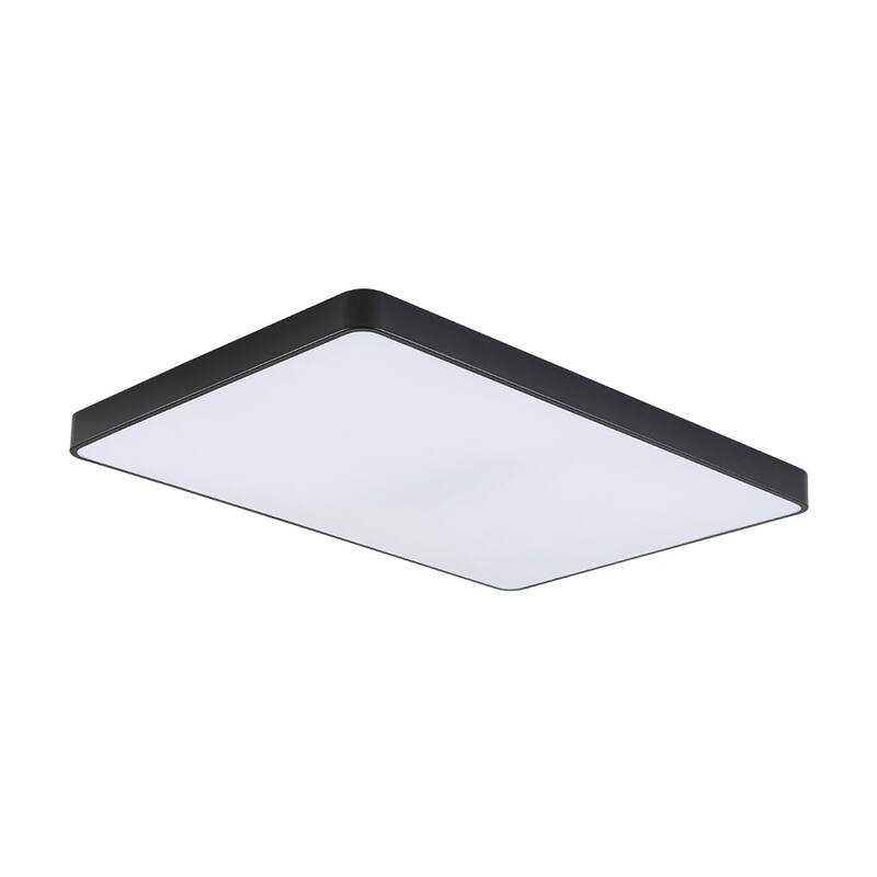 Dimmable LED Wide Rectangular Flush Mount Light 33.9 in
