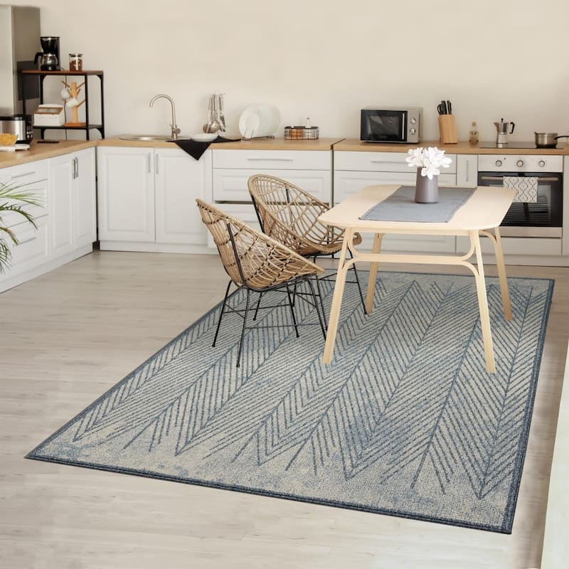 Luxe Weavers Tribal Geometric Area Rug, Stain-Resistant Carpet