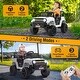 preview thumbnail 3 of 45, 12V Ride On Car for Kids with LED Lights and Safety Features - 37" x 24.5" x 25.5"
