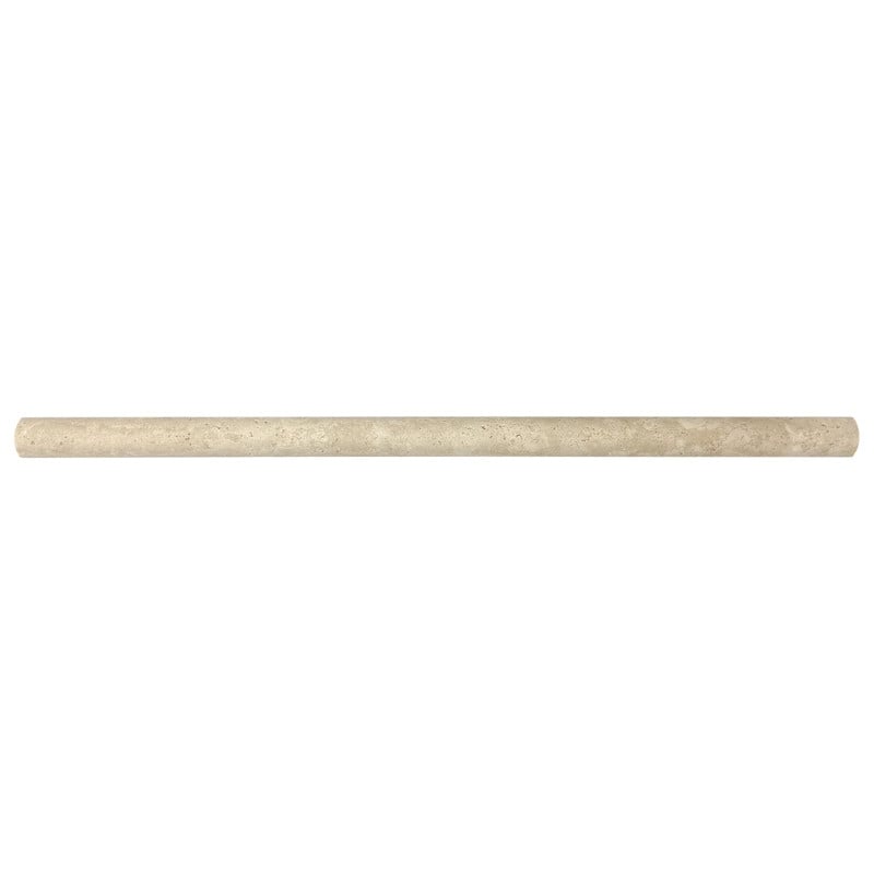 Ivory Travertine 0.62" x 12" Pencil Liner