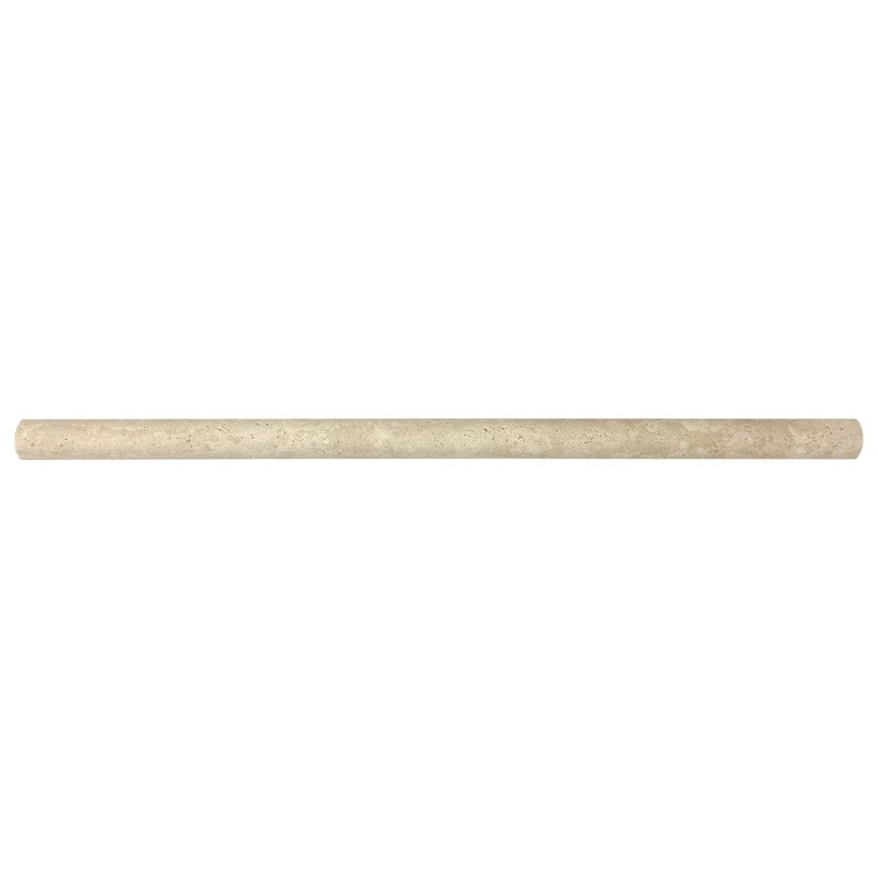 Ivory Travertine 0.62" x 12" Pencil Liner