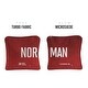 preview thumbnail 2 of 2, Norman Red Dual Sided Cornhole Bags