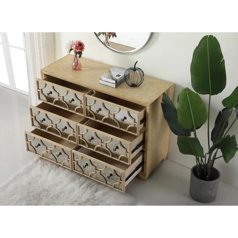 6-Drawer 48" Double Dresser