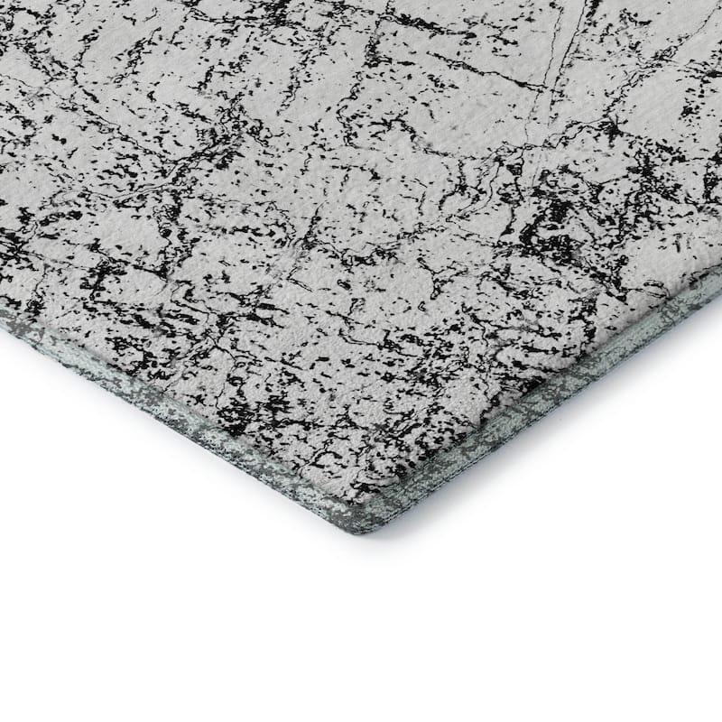 Premium Washable Super Soft Modern Crackle Mayfield Rug