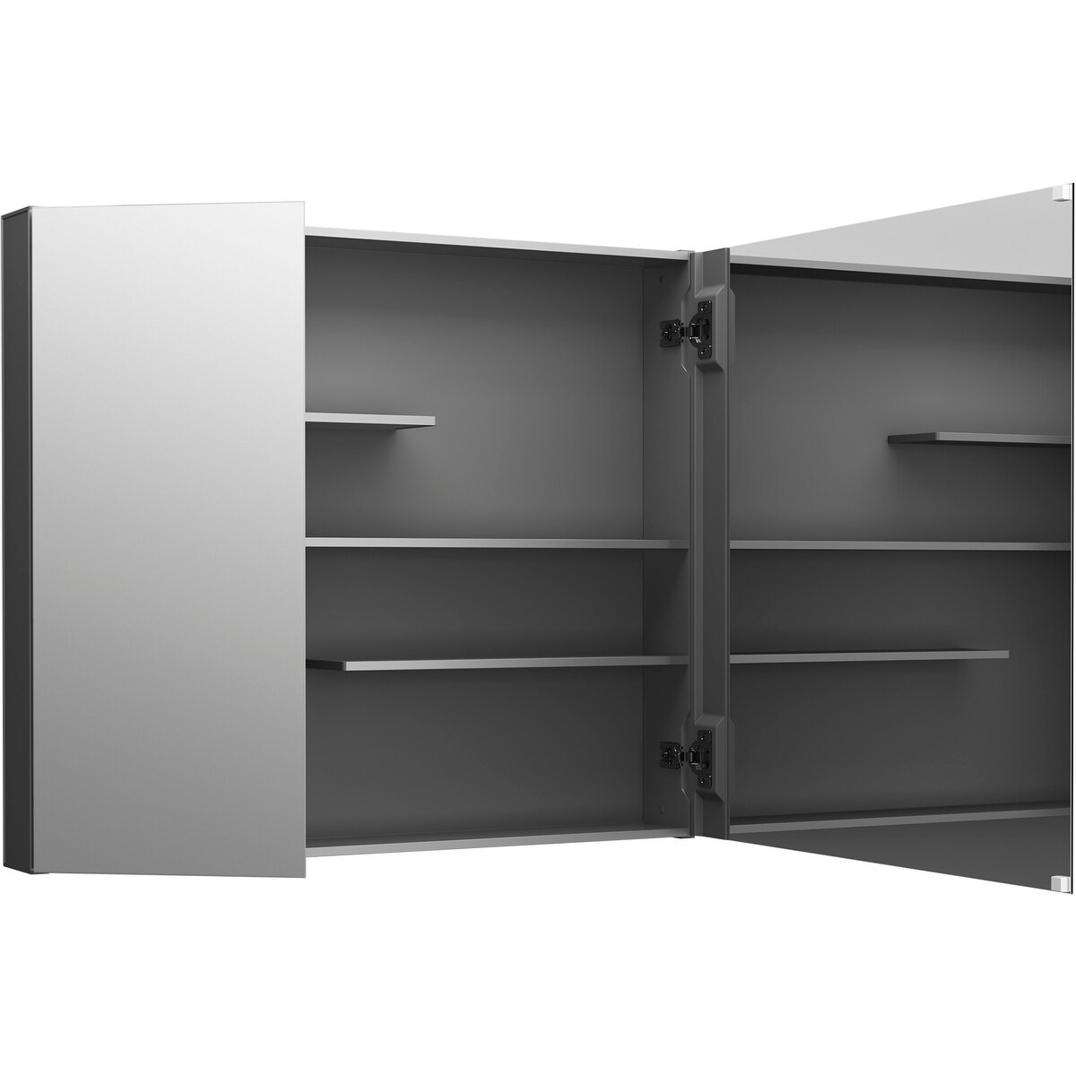 Shop Kohler K 81146 Maxstow 30 X 24 Frameless Double Door Medicine Dark Anodized Aluminum Overstock 29568849