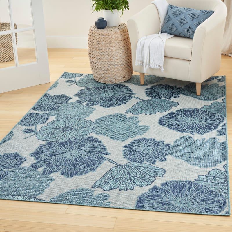 Nourison Garden Oasis Indoor/Outdoor Nature Area Rug