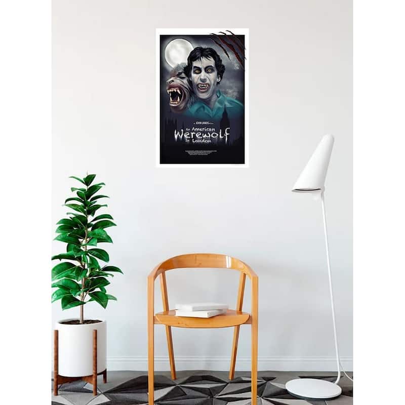 An American Werewolf Movie Scrore Art Poster - 24 x 36 Inch
