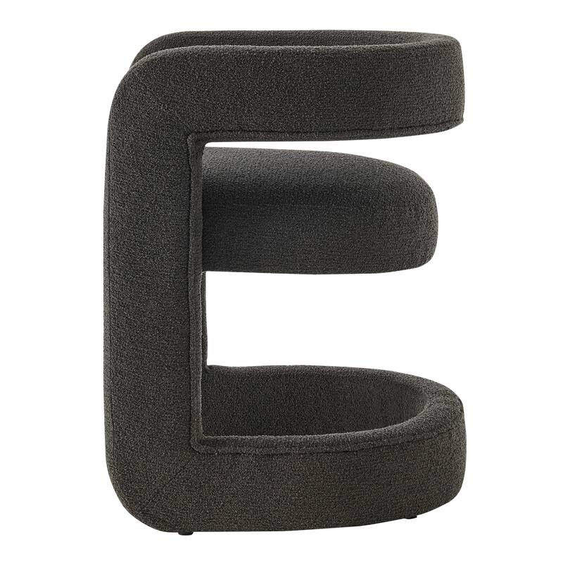 NPD Furniture Althea Boucle Dining Side Chair