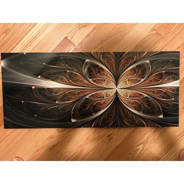 Top Product Reviews For Fractal Flower Brown Black Digital