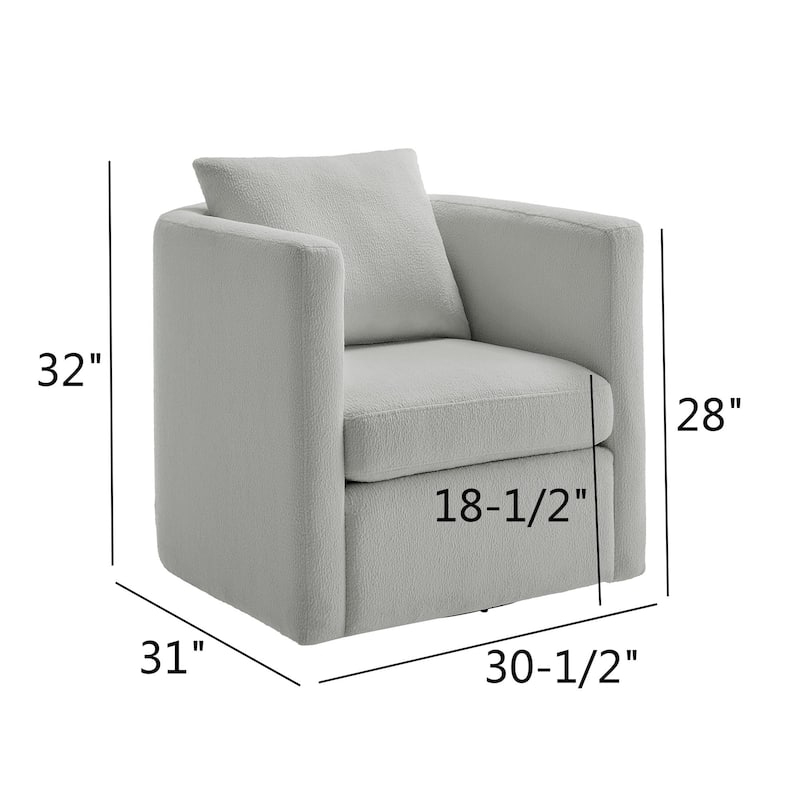 Sylvani Swivel Barrel Chair by Greyson Living