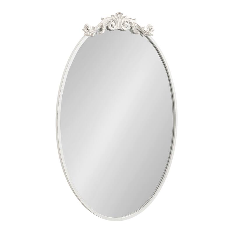 Kate and Laurel Arendahl Glam Ornate Mirror - 24x36 - White