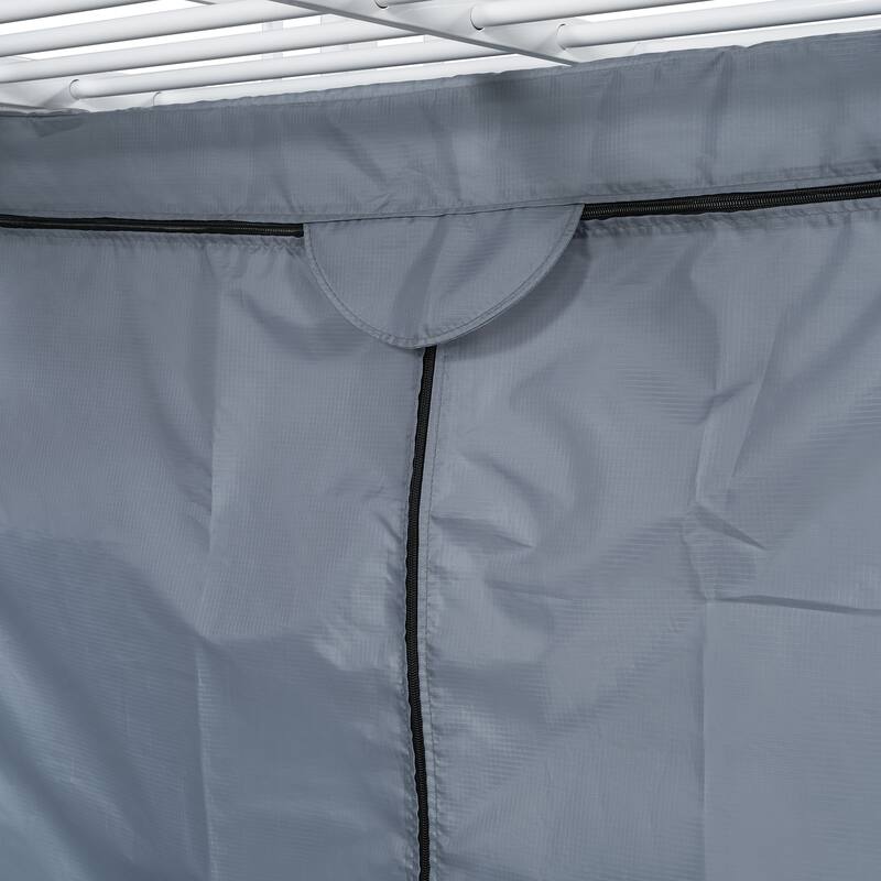 Space-Saving Loft Bed with Desk, Shelves, Power Outlet, LED Light, and Wardrobe