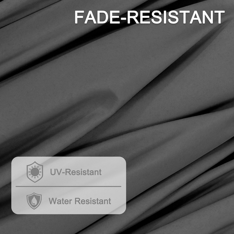 Autlaycil 13 ft Patio Umbrella with Crank For Outdoor Umbrella Base Included