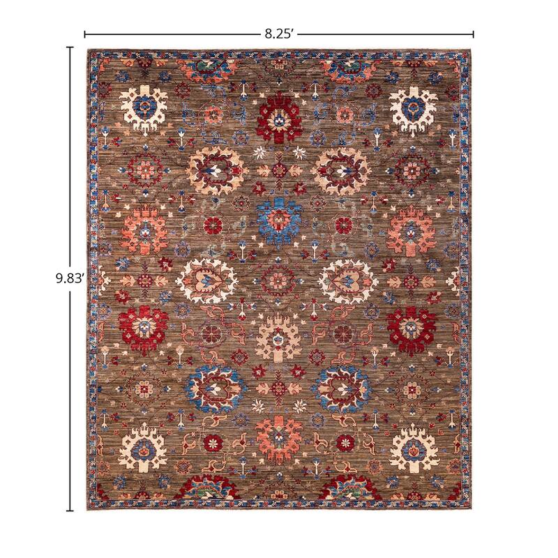 Serapi, One-of-a-Kind Hand-Knotted Area Rug - 8' 3" x 9' 10"