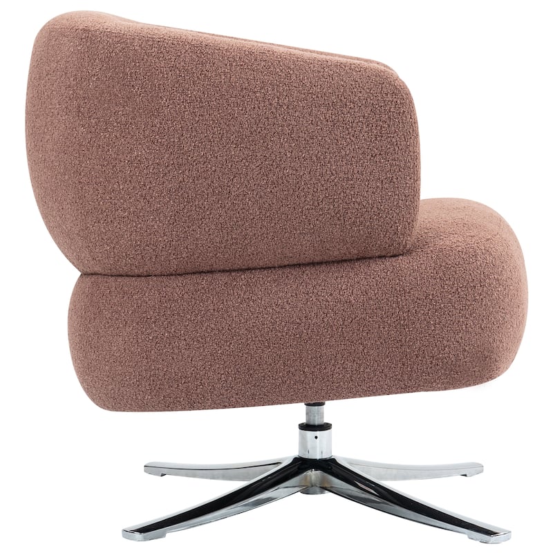 Cuddle-Style Leisure Swivel Sofa Chair, Suitable For Balconies, Studies And Living Rooms