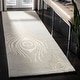 preview thumbnail 12 of 60, SAFAVIEH Handmade Soho Simi Peacock Feather N.Z. Wool Rug 2'6" x 10' Runner - Grey/Ivory - Runner