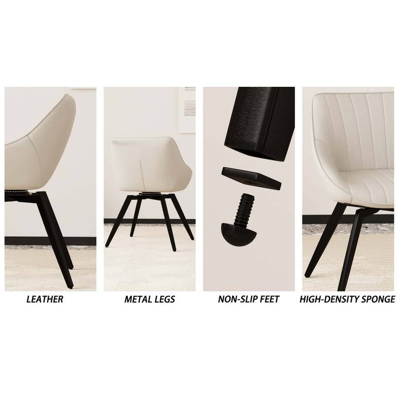 PU Dining Chair Set