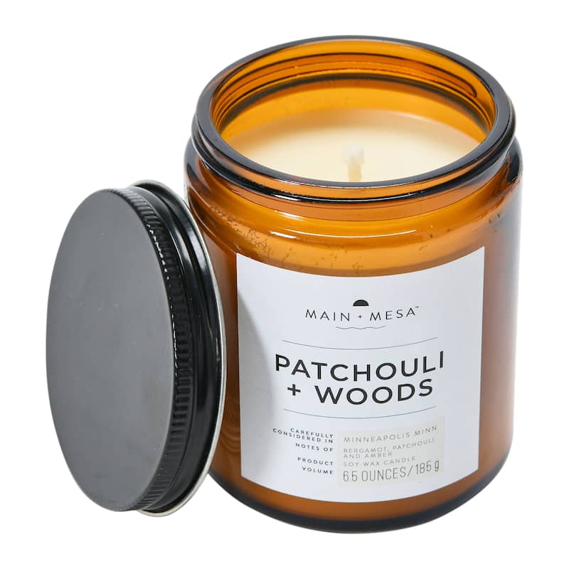 Lidded Glass Jar Candle