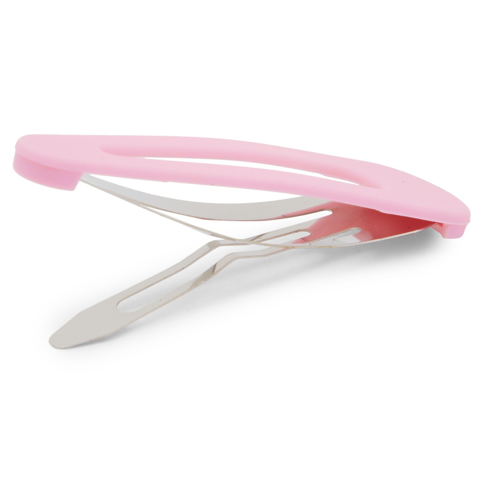Set of 2 Large Celluloid Snap Hair Clips for Women Girls Pearl Pink Girls Multi 2pk Shell Hair Clips | Primark main image 4