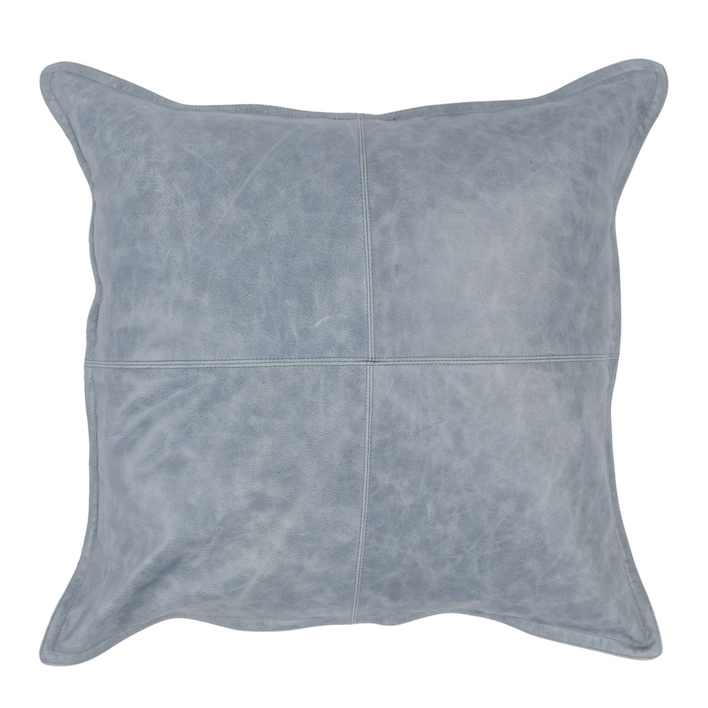 Cheyenne 100% Leather Throw Pillow By Kosas Home