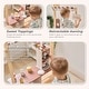 preview thumbnail 12 of 13, Teamson Kids Wooden Coffee Stand Pretend Play with Coffee Machine and 29 Pcs Accessories for Age 3-5 Kid and Toddlers