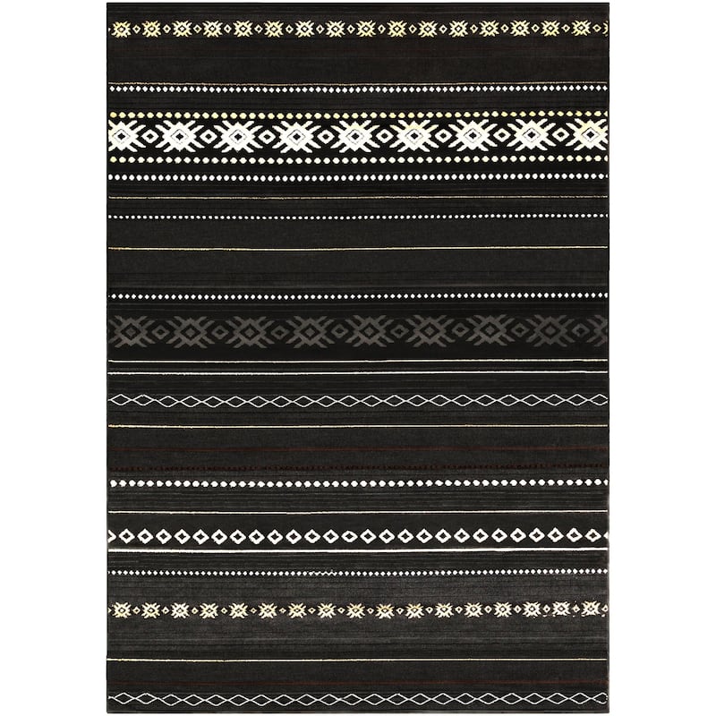 Livabliss Paramount Southwestern Aztec Area Rug