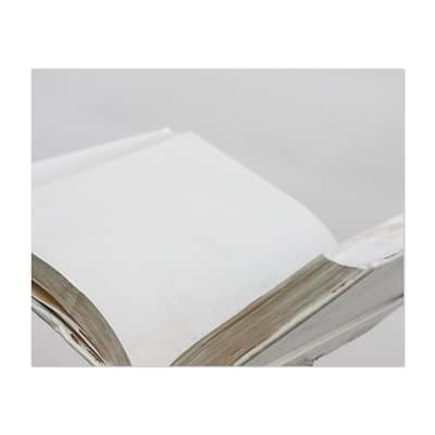 blank white open book Photography Art Print/Poster - Bed Bath & Beyond ...