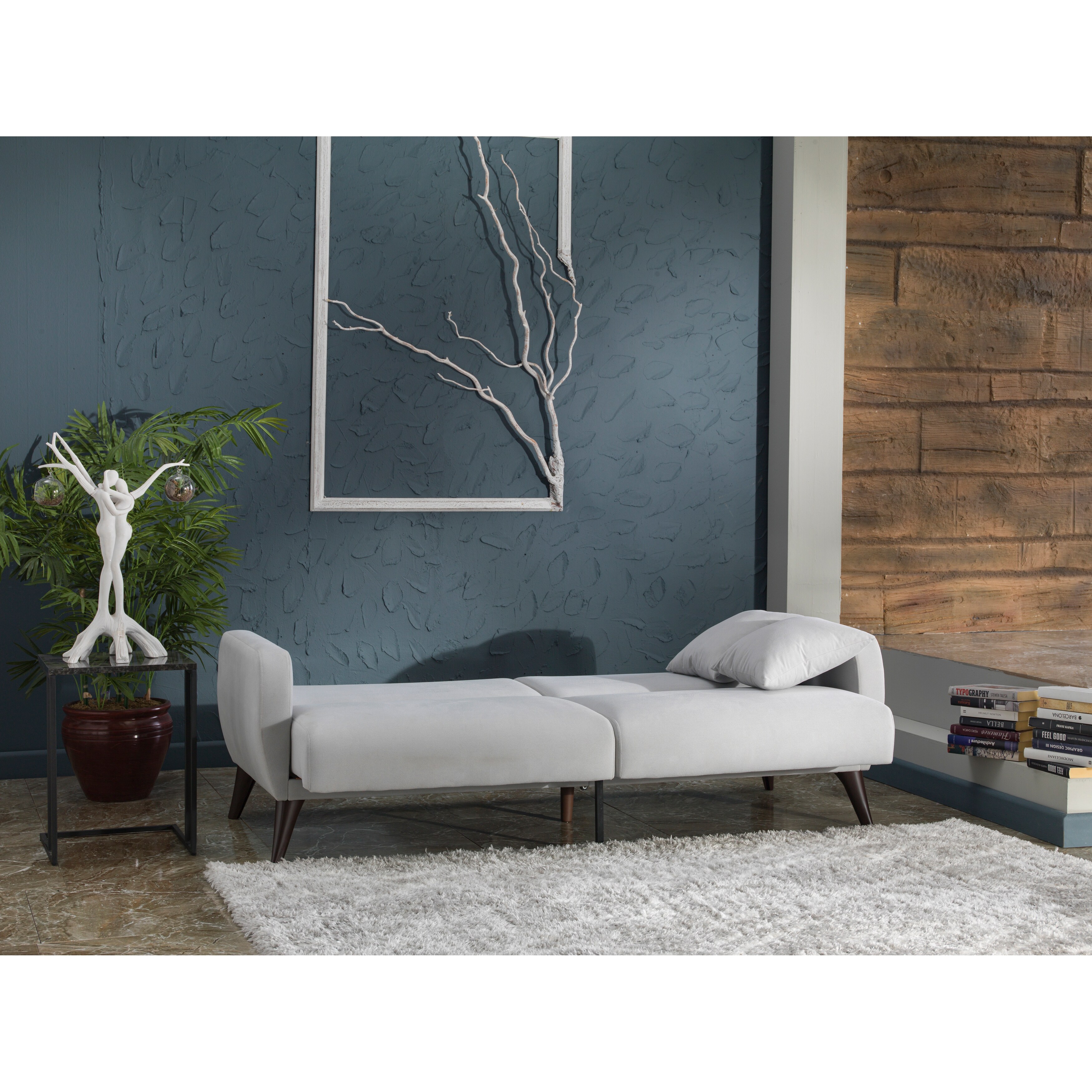 Shop Hudson Bellona Functional Sofa In A Box 33 X79 X31 Overstock 30322789