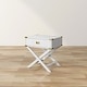 preview thumbnail 4 of 9, Yore Contemporary 24-inch Solid Wood 1-Drawer Side Table by Furniture of America