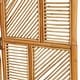 preview thumbnail 6 of 6, Brown Wood Contemporary Room Divider Screen 71 x 52 x 1 - 52 x 1 x 71