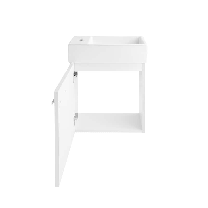 Swiss Madison Colmer 18" Single, One Cabinet, Bathroom Vanity