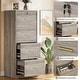 preview thumbnail 15 of 34, 4 Drawer Wood File Cabinet with Lock for Home Office