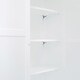 preview thumbnail 14 of 14, Elegant Full Size Bunk Bed with Storage Wardrobe and Shelves, Versatile Bed with Built-In Desk Beneath the Bed