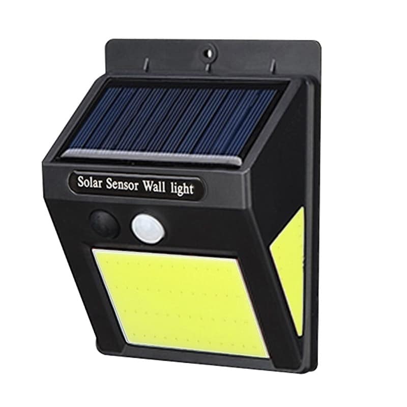 48 LED Solar Power PIR Motion Sensor Wall Light COB Outdoor Waterproof Yard Path 