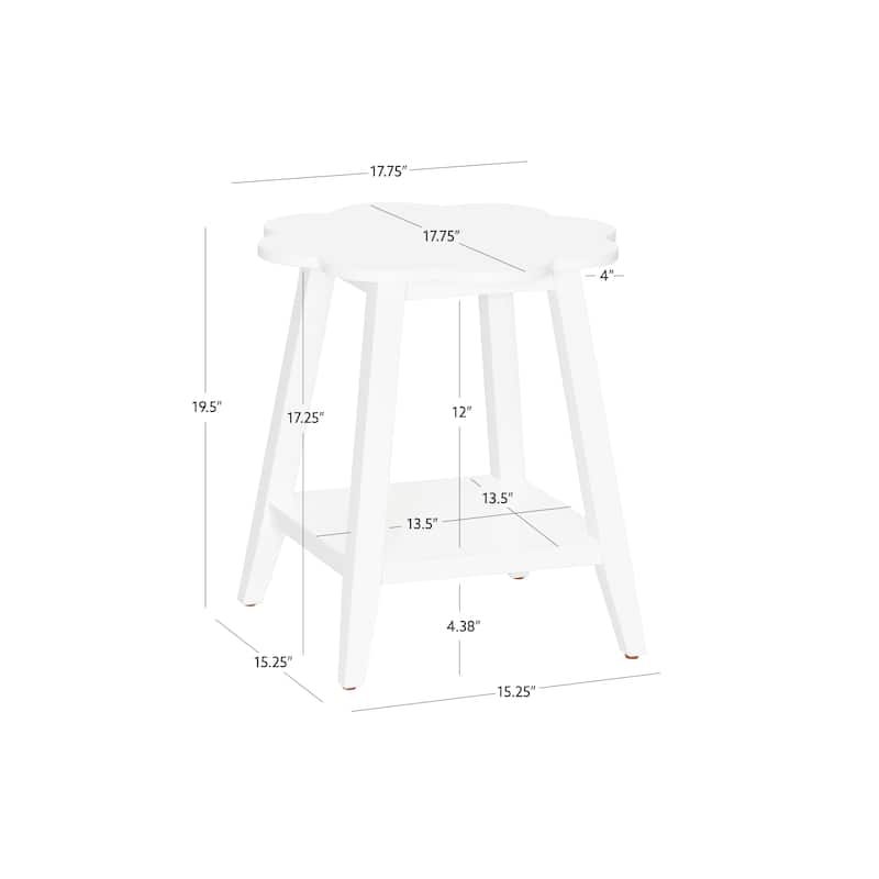 Natalia Flower Side Table