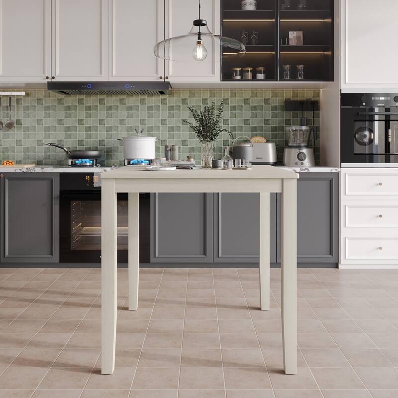 CraftPorch Simple Classy Square Counter Height Dining Table