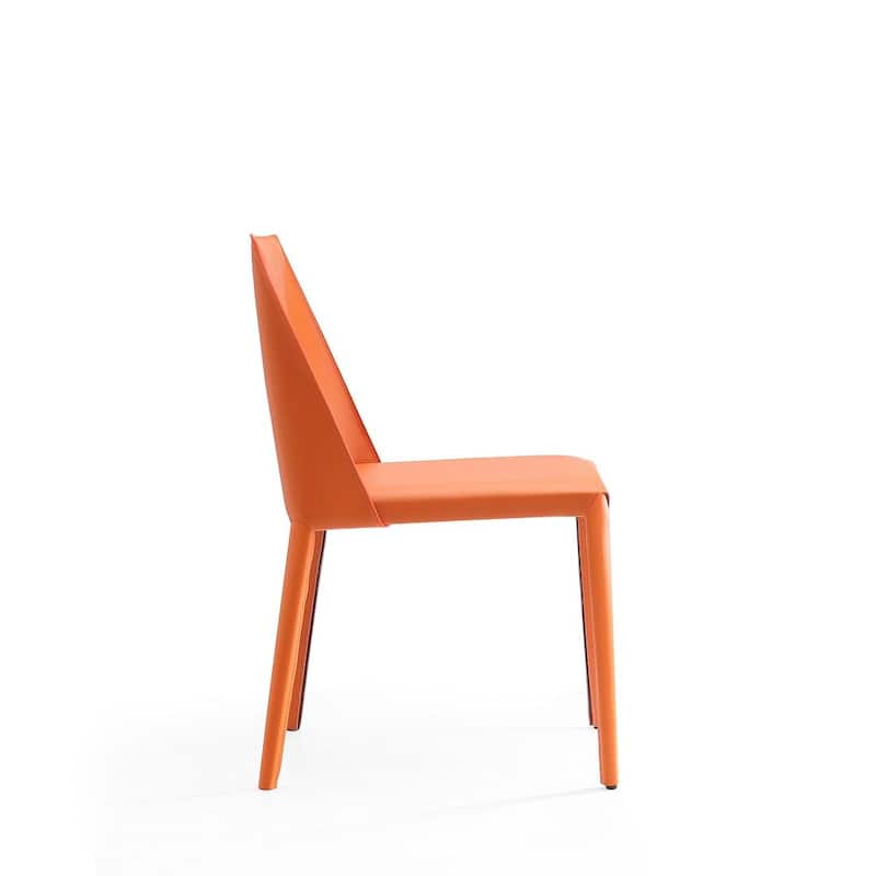 Paris Saddle Leather Dining Chair (Set of 4)