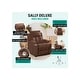 preview thumbnail 13 of 17, Sally Deluxe Kids Recliner Chair with Footrest & 2 Cup Holders