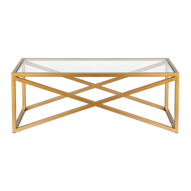Calix 46" Wide Rectangular Coffee Table - 46" Wide