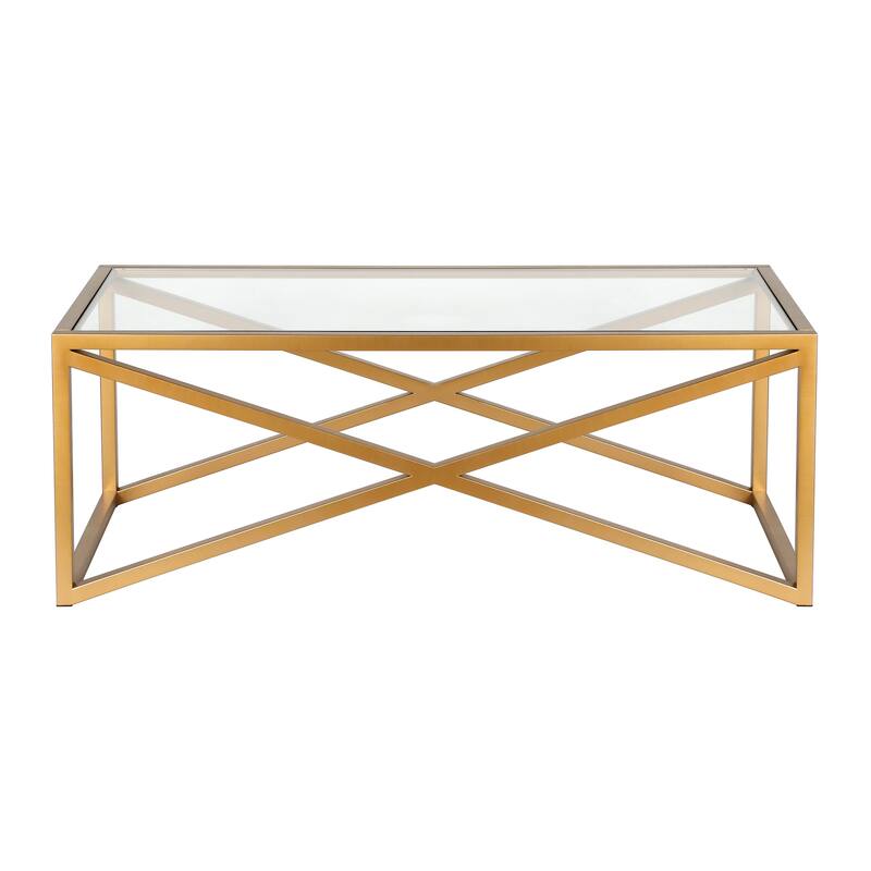 Silver Orchid Stifter Blackened Bronze Coffee Table