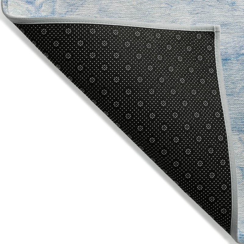 Machine Washable Indoor/ Outdoor Chantille Abstract Modern Rug