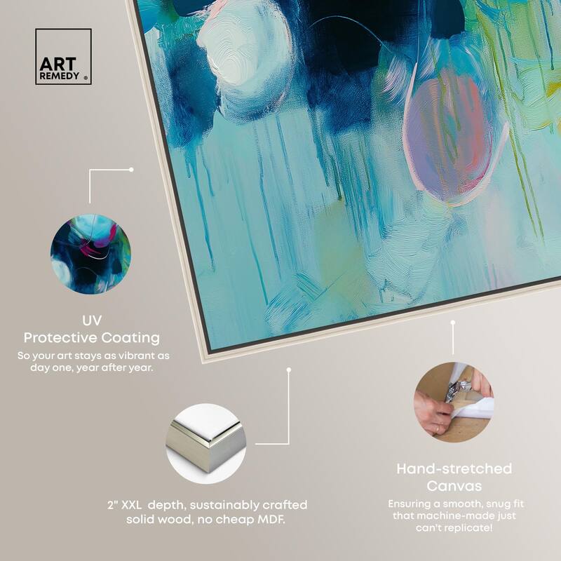 Expressive Flow I Canvas Set of 2 by Art Remedy