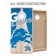 preview thumbnail 4 of 5, Detroit Lions NFL 2x4 Cornhole Board Set