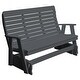 preview thumbnail 9 of 12, Poly 4' Winston Glider Dark Gray