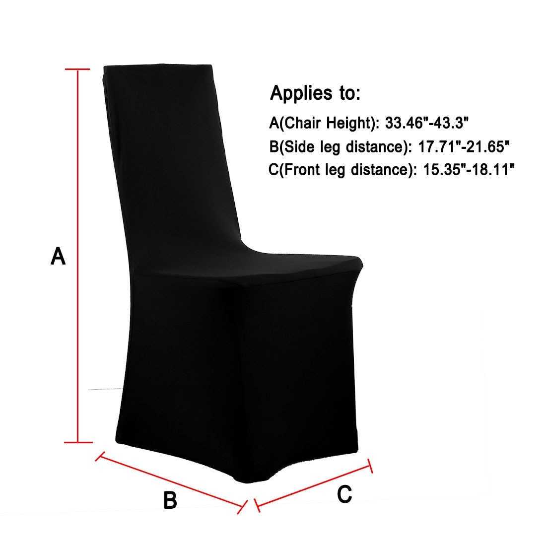 Shop Universal Stretch Chair Covers Hotel Wedding Party Banquet