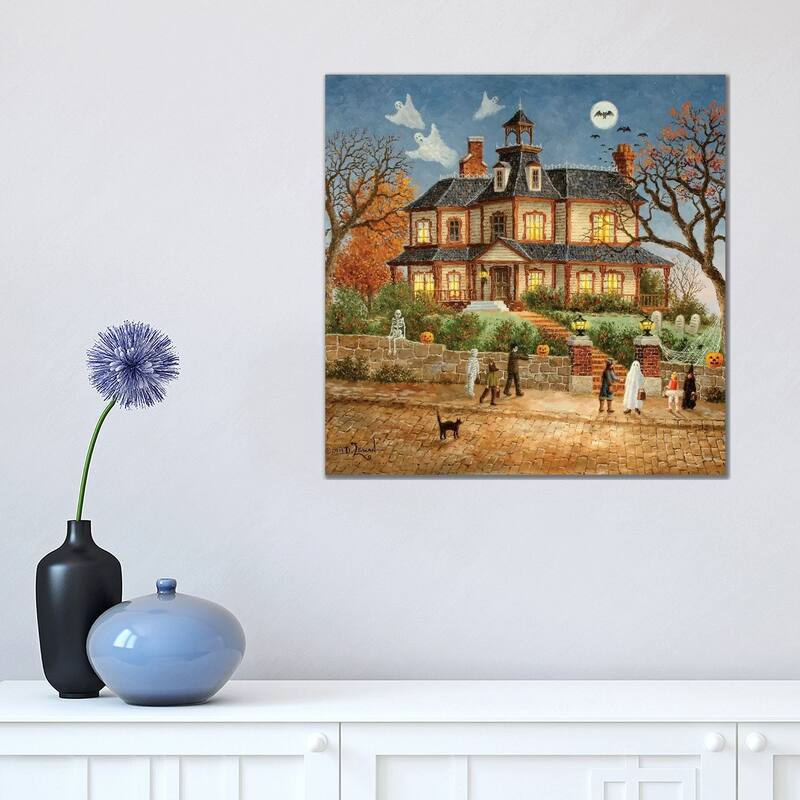 iCanvas "You Go First" by Dennis Lewan Canvas Print - 18x18x1.5