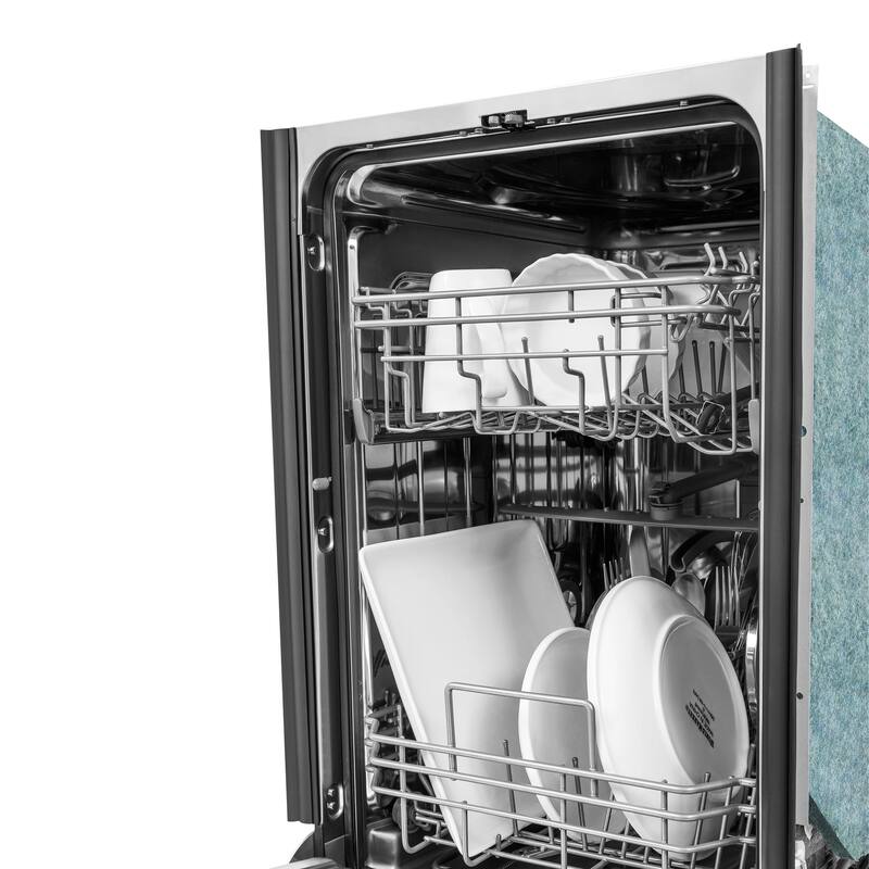 18" Compact Top Control Dishwasher with Stainless Steel Tub, 40dBa