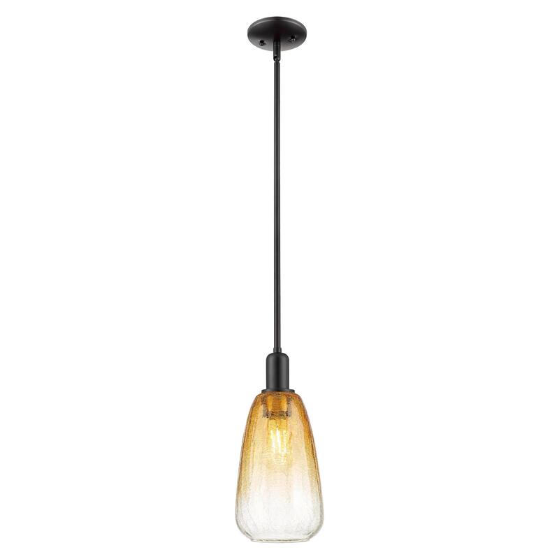 Innovations Lighting 716-1S-G480-6AM Brookhaven Almond 6" Wide Mini
