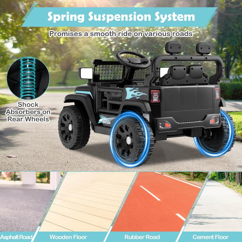 Costway 12V Kids Ride on Truck Car Battery Powered Electric Vehicle - See Details
