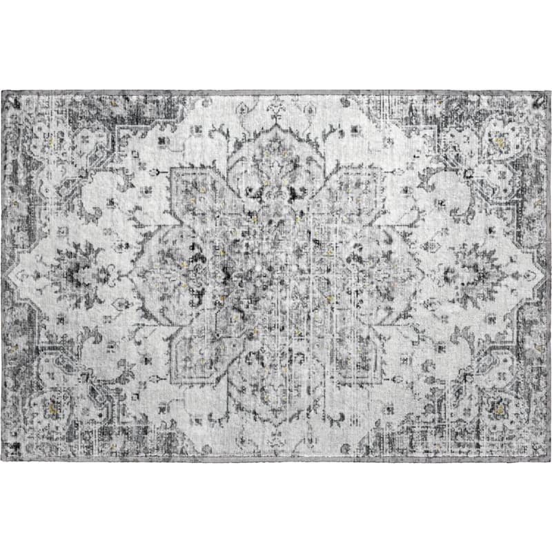 Premium Washable Super Soft Traditional Heriz Mayfield Rug